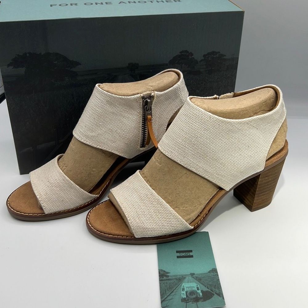 Toms Majorca Cutout Natural Yarn 7 Ortholite